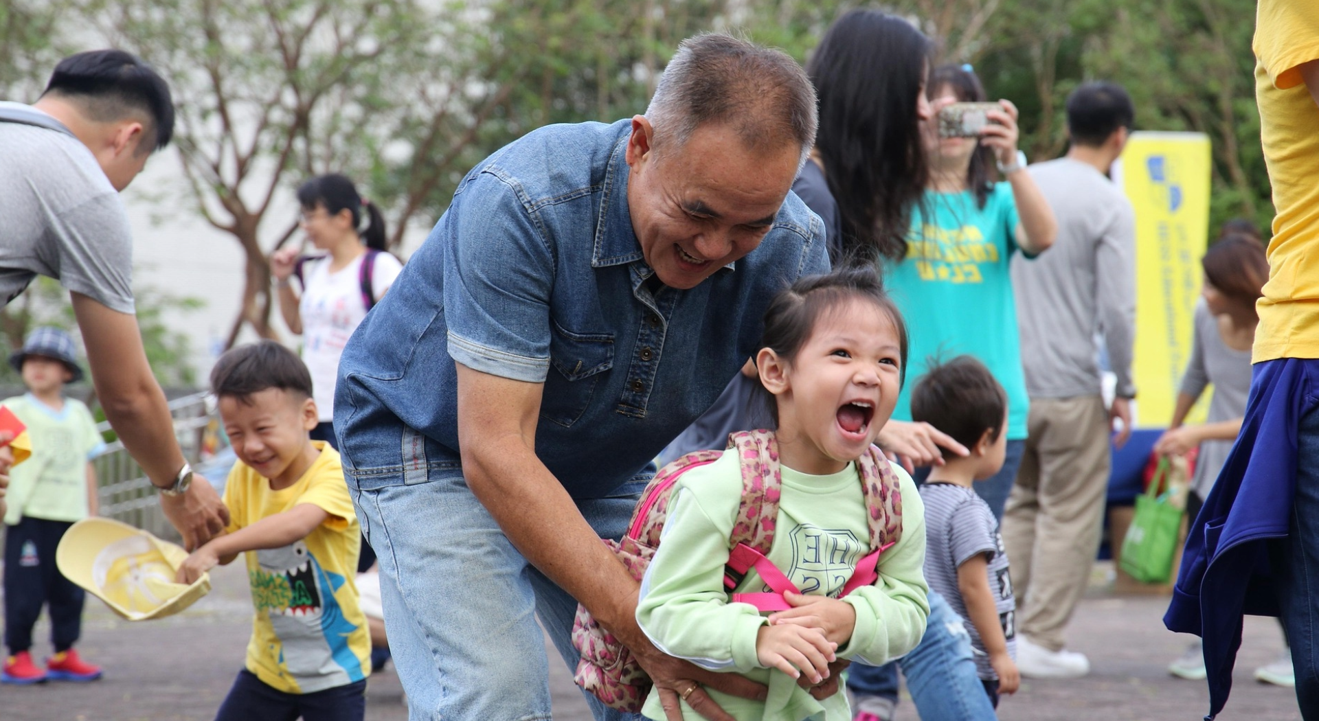 Happy family with children - Find trusted Ofsted-approved childminders near you in the UK